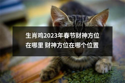 生肖鸡2025年春节财神方位在哪里财神方位在哪个位置