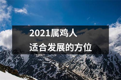 2025属鸡人适合发展的方位