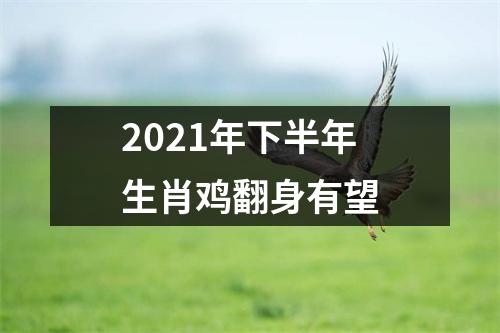 2025年下半年生肖鸡翻身有望