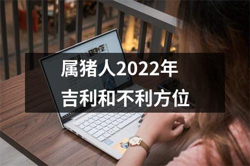 属猪人2022年吉利和不利方位