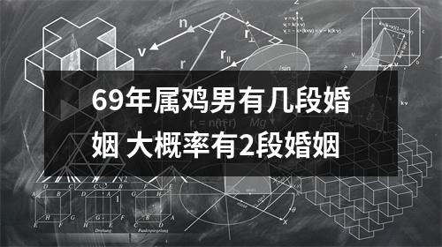 <h3>69年属鸡男有几段婚姻大概率有2段婚姻