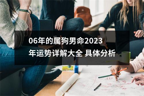 <h3>06年的属狗男命2025年运势详解大全具体分析