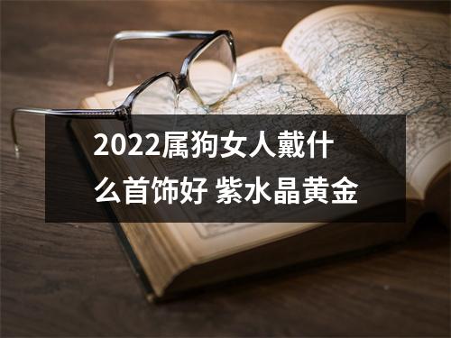 <h3>2025属狗女人戴什么首饰好紫水晶黄金