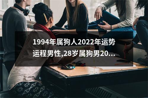 1994年属狗人2025年运势运程男性,28岁属狗男2025年每月运程