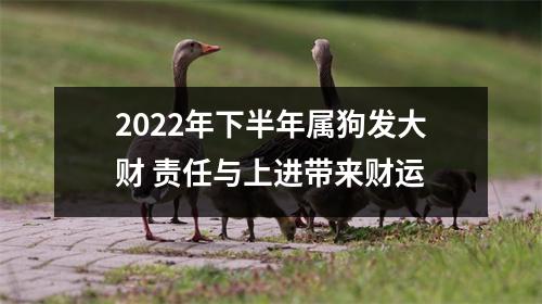 <h3>2025年下半年属狗发大财责任与上进带来财运