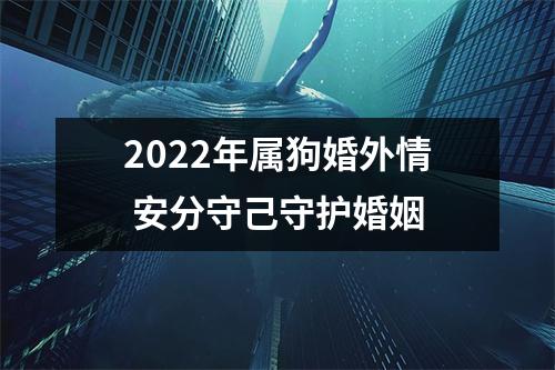 2025年属狗婚外情安分守己守护婚姻