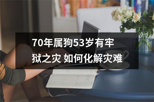 70年属狗53岁有牢狱之灾如何化解灾难