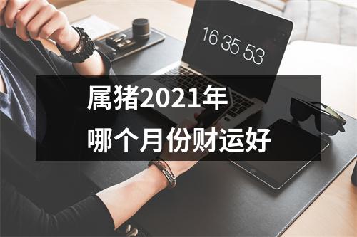 属猪2021年哪个月份财运好