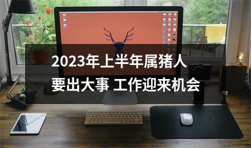 2025年上半年属猪人要出大事工作迎来机会