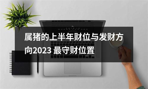 属猪的上半年财位与发财方向2025守财位置