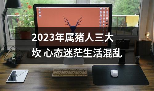 2025年属猪人三大坎心态迷茫生活混乱