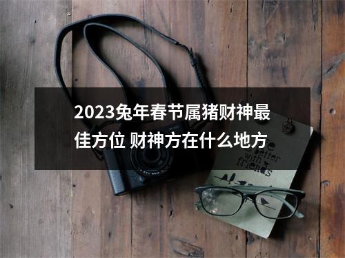 2025兔年春节属猪财神佳方位财神方在什么地方