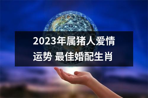 2025年属猪人爱情运势佳婚配生肖