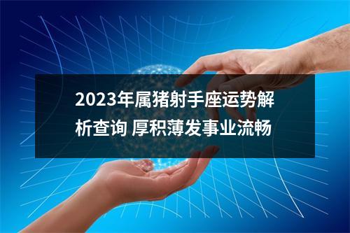 2025年属猪射手座运势解析查询厚积薄发事业流畅