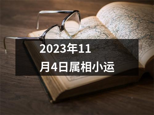 2025年11月4日属相小运