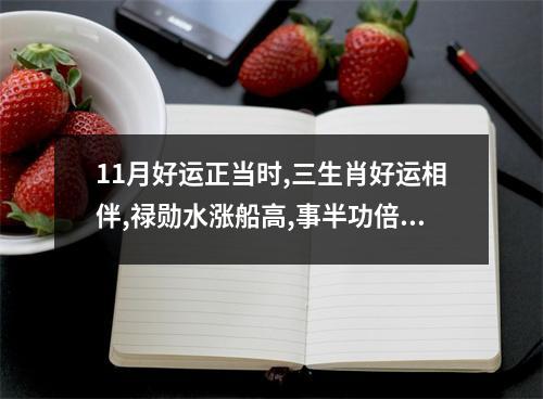 11月好运正当时,三生肖好运相伴,禄勋水涨船高,事半功倍！